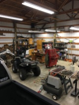 The shop has been used for a lot through the years so I’m reorganizing for the airplane build